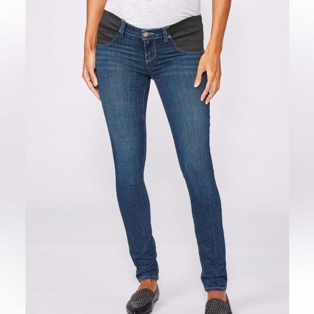 ⭐️HP⭐️Sz30 Paige Verdugo Ultra Skinny Maternity denim Nottingham wash EUC